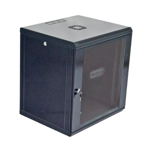 CMS -MGSWL125B Шкаф 19"12U, 600x500x640мм (Ш*Г*В), эконом, акриловое стекло, серый