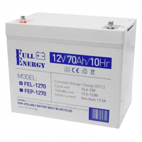 Full Energy Full Energy FEL-1270 12V 70 Ah Акумулятор гелевий