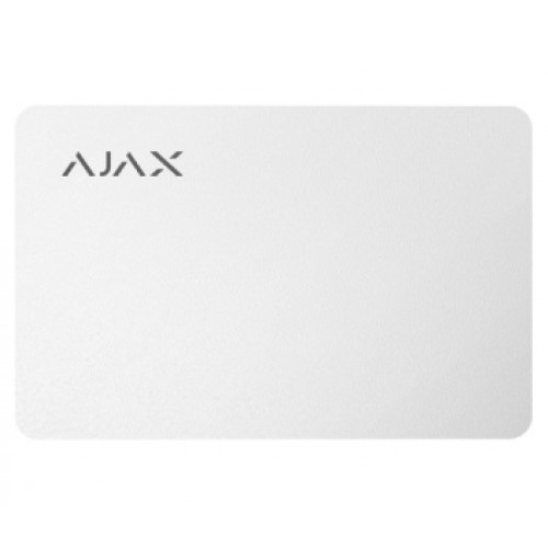Ajax Pass white (10pcs) бесконтактная карта управления