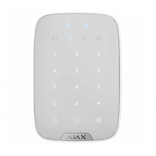 Ajax Keypad Plus white Беспроводная клавиатура