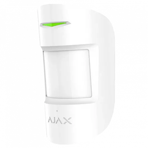 Ajax Ajax CombiProtect S (8PD) white Бездротовий комбінований сповіщувач руху та розбиття скла