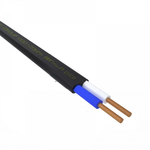 ЗЗЦМ ВВГ-П нгд 2х2,5 (бухта 100м.) кабель