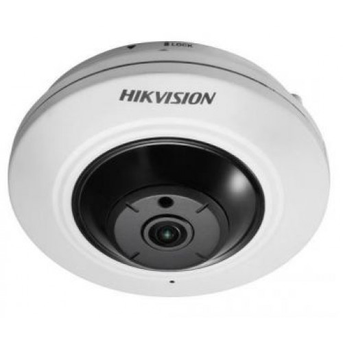 Hikvision DS-2CD2955FWD-IS (1.05 мм) 5мп Fisheye IP відеокамера  з функціями IVS і детектором осіб