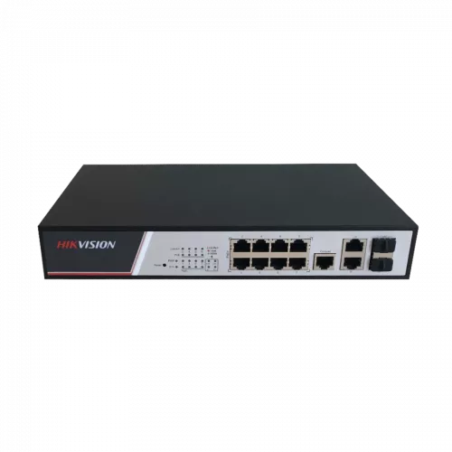 Hikvision DS-3E2310P управляемый коммутатор PoE с 8 портами Fast Ethernet