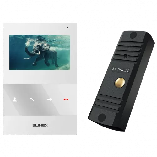 Slinex Slinex ML-16HD(Black)+SQ-04M(White) Комплект видеодомофона