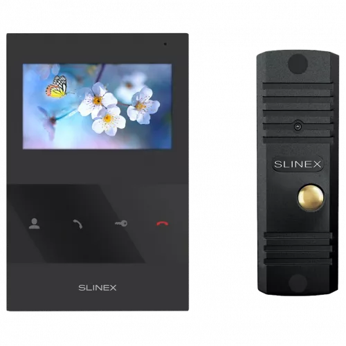 Slinex Slinex SQ-04(Black)+ML-16НD(Black) Комплект видеодомофона