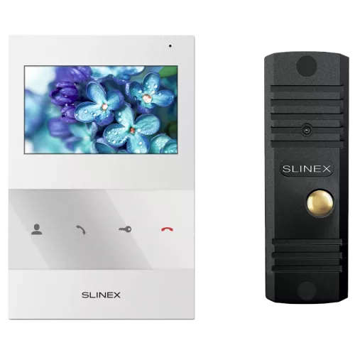 Slinex Slinex SQ-04(White)+ML-16НD(Black) Комплект видеодомофона