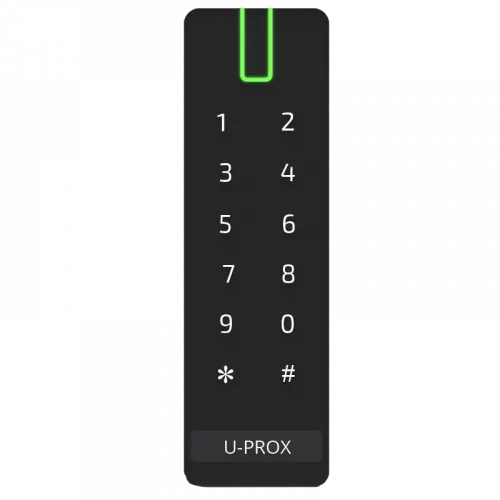 U-Prox U-Prox SE keypad Универсальный мультиформатный считыватель идентификаторов с клавиатурой и поддержкой OSDP