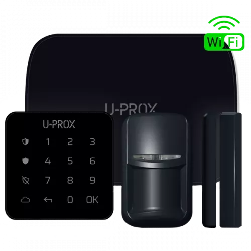 U-Prox U-Prox MP WiFi kit Black Комплект бездротової охоронної сигналізації