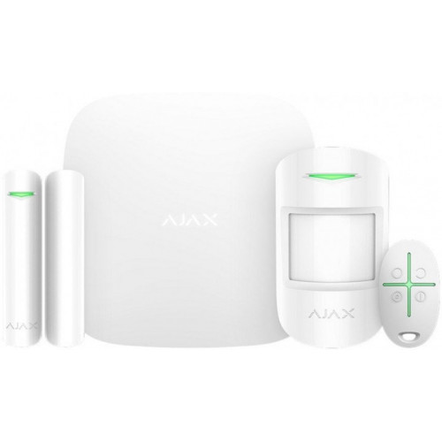 Ajax StarterKit (white) Комплект бездротової сигналізації