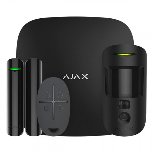 Ajax StarterKit 2 (8EU) black Комплект охоронної сигналізації