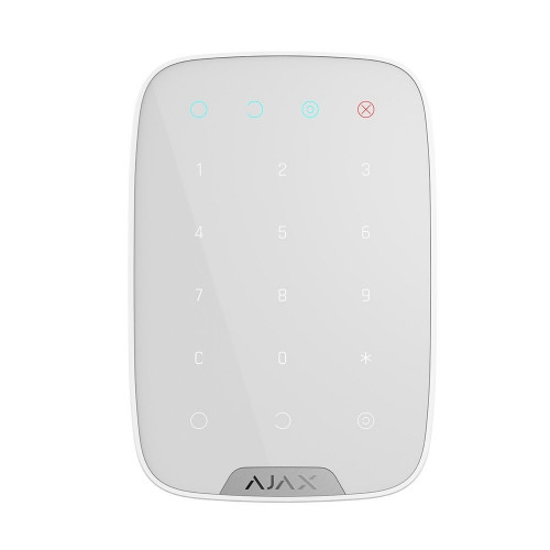 Ajax KeyPad (white) Бездротова сеорна клавіатура