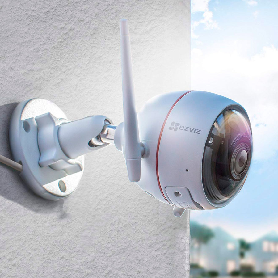 EZVIZ CS-CV310-A0-3B1WFR (2.8 мм) 1 Мп Wi-Fi камера с двусторонней аудиосвязью и сиреной
