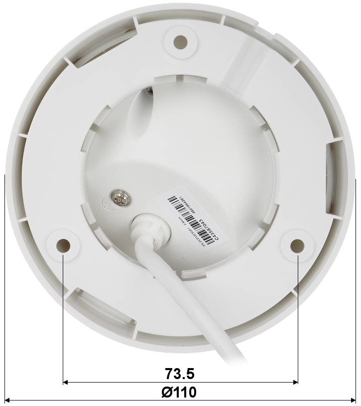 Hikvision DS-2CD1323G0-I (2.8 мм) 2 Мп IP відеокамера