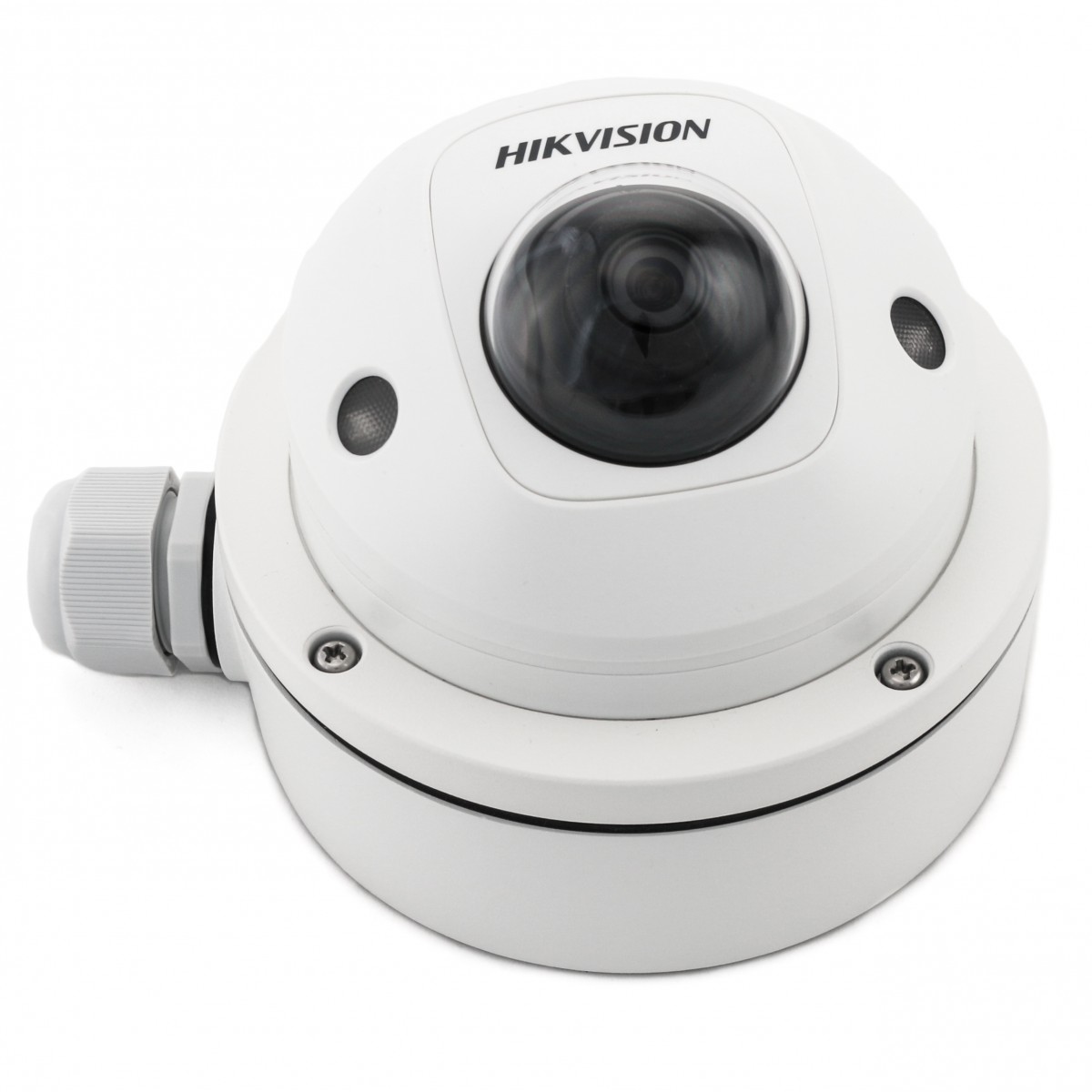 Hikvision DS-2CD2555FWD-IWS (2.8 мм) 5 Мп міні-купольна мережева відеокамера EXIR