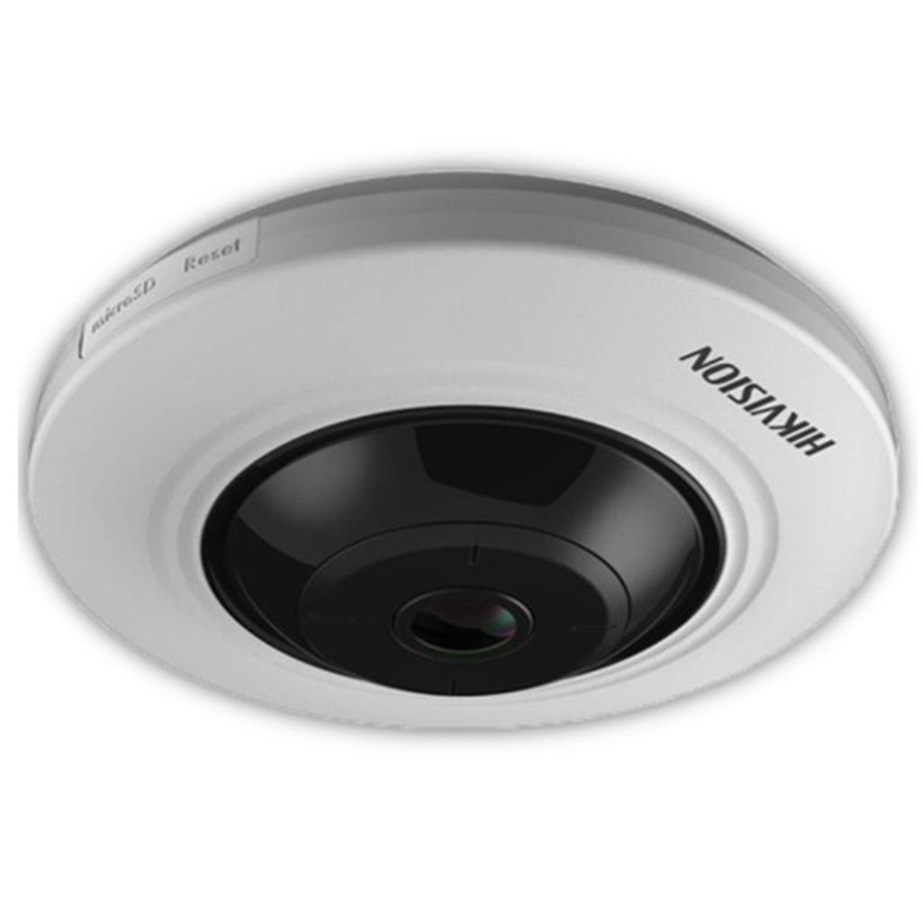 Hikvision DS-2CD2955FWD-I (1.05 мм) 5мп Fisheye IP відеокамера  з функціями IVS і детектором осіб