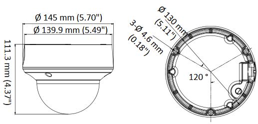 Hikvision DS-2CE5AH8T-VPIT3ZF (2.7-13.5 мм) 5.0 Мп Turbo HD відеокамера