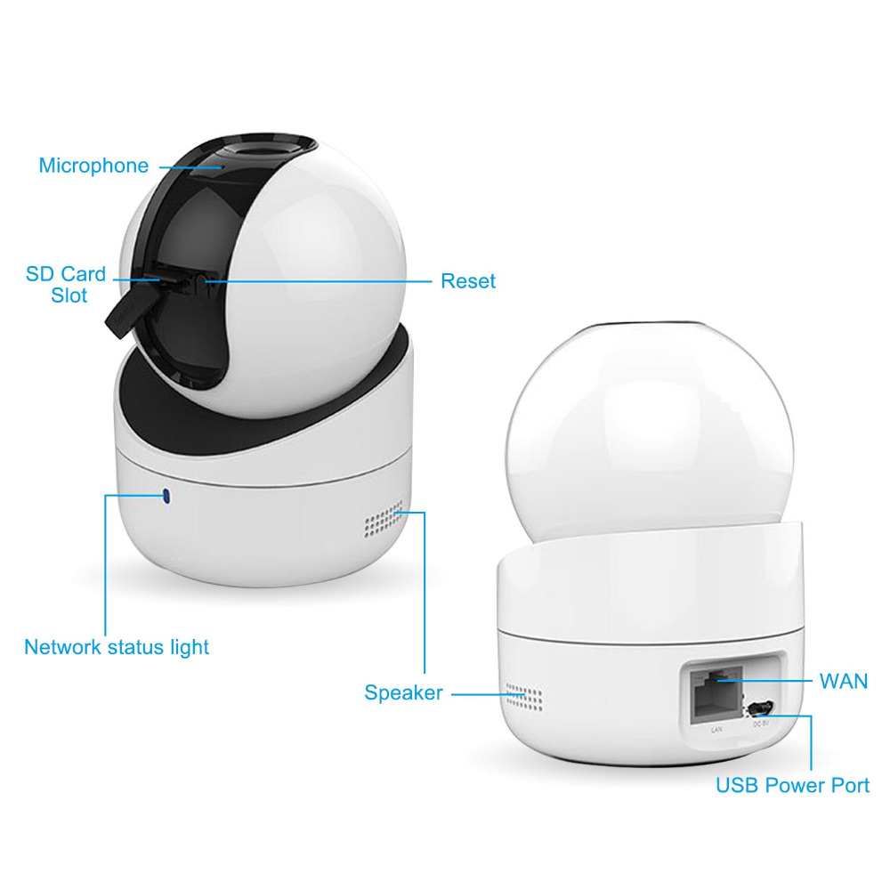 Hikvision DS-2CV2Q01FD-IW (2.8 мм) IP видеокамера