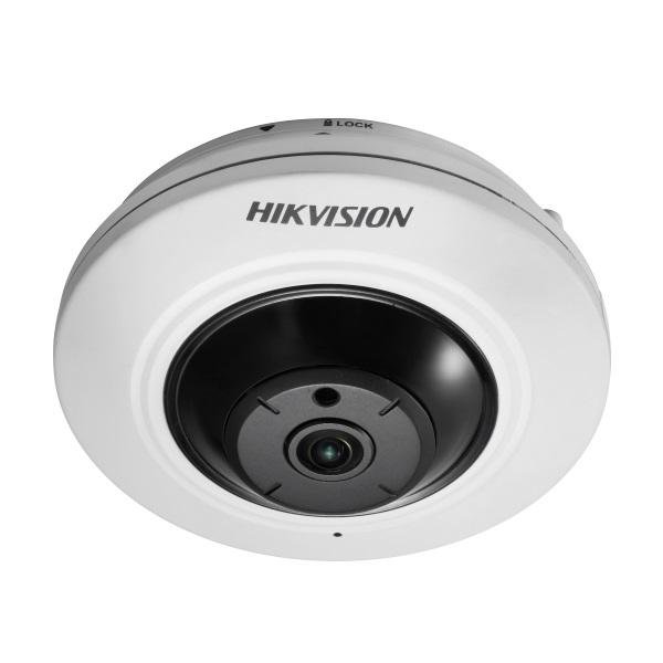 Hikvision DS-2CD2955FWD-I (1.05 мм) 5мп Fisheye IP відеокамера  з функціями IVS і детектором осіб