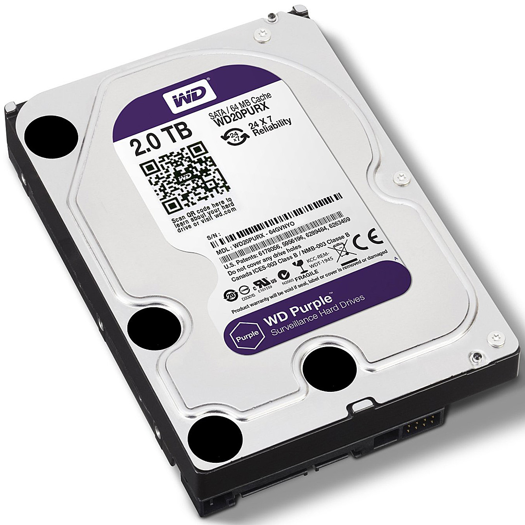 Western Digital WD20PURX Жесткий диск 2Тб