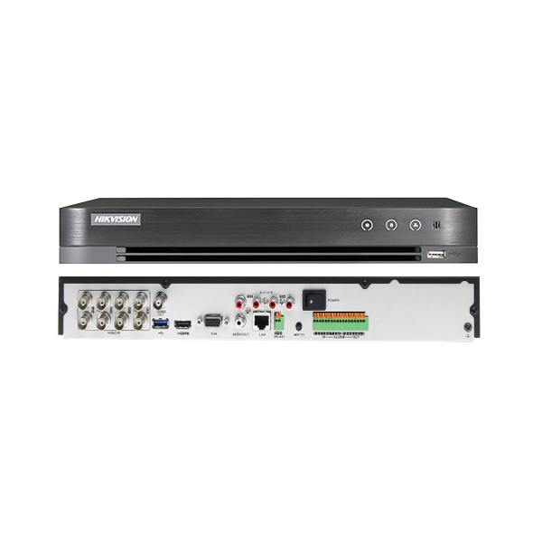 Hikvision DS-7208HUHI-K2/P 8-канальный Turbo HD видеорегистратор с поддержкой POC